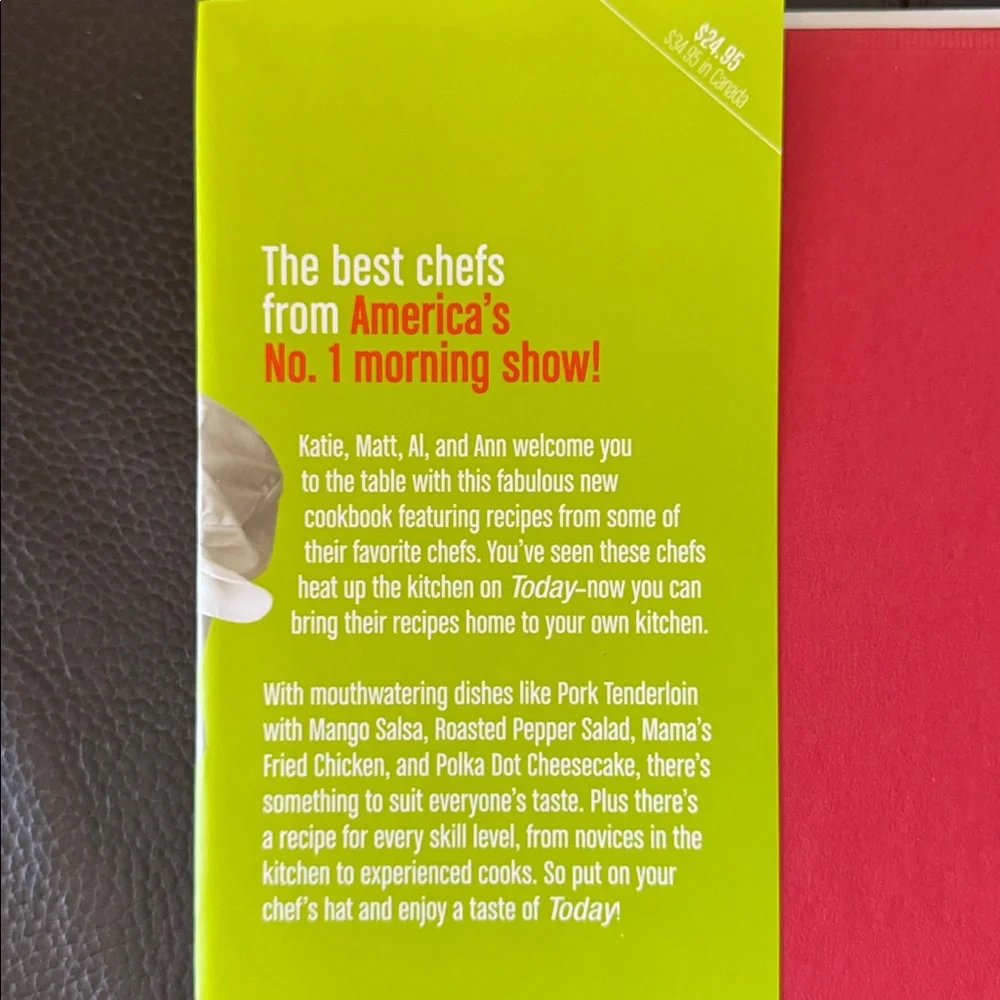 Vintage “Today’s Kitchen Cookbook” Features Recipes From Chefs & Celebrities